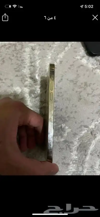 ايفون 12 برو ذهبي 256 نظيف جدا جدا - رابغ 3