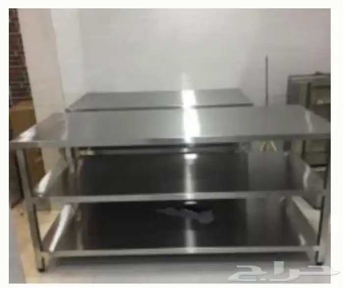 صاج مطبق طاولات استيل مركبات غاز استانلس ستيل تفصيل طاوله 3