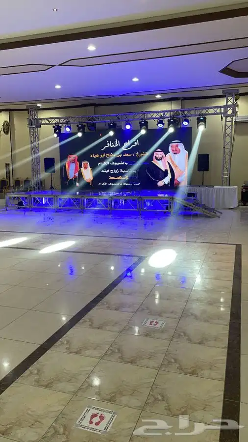 تاجير شاشات صوتيات مسارح سماعات تراس اضاءت حفلات 11