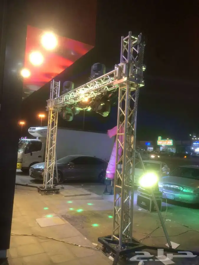 تاجير شاشات صوتيات مسارح سماعات تراس اضاءت حفلات 16