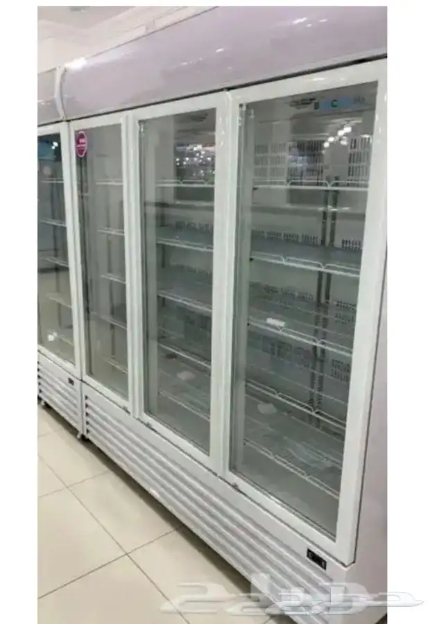 ثلاجات BANCOOL باب زجاج للدواجن والعصيرات والتمور 0