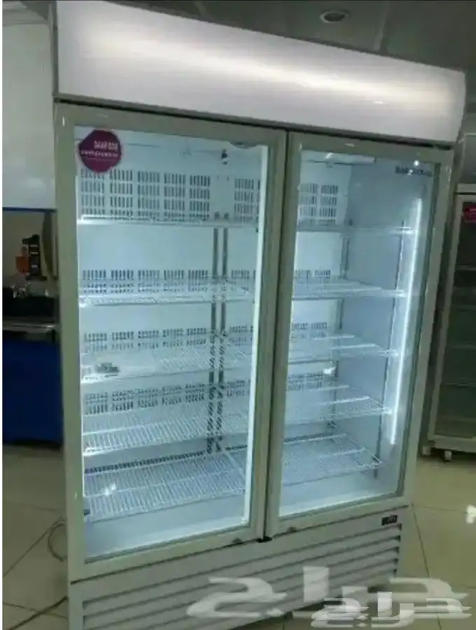 ثلاجات BANCOOL باب زجاج للدواجن والعصيرات والتمور 2