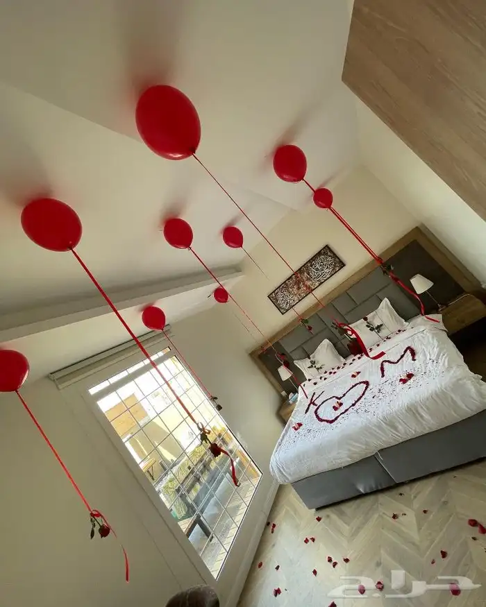 تنسيق غرفة نوم عرسان 2