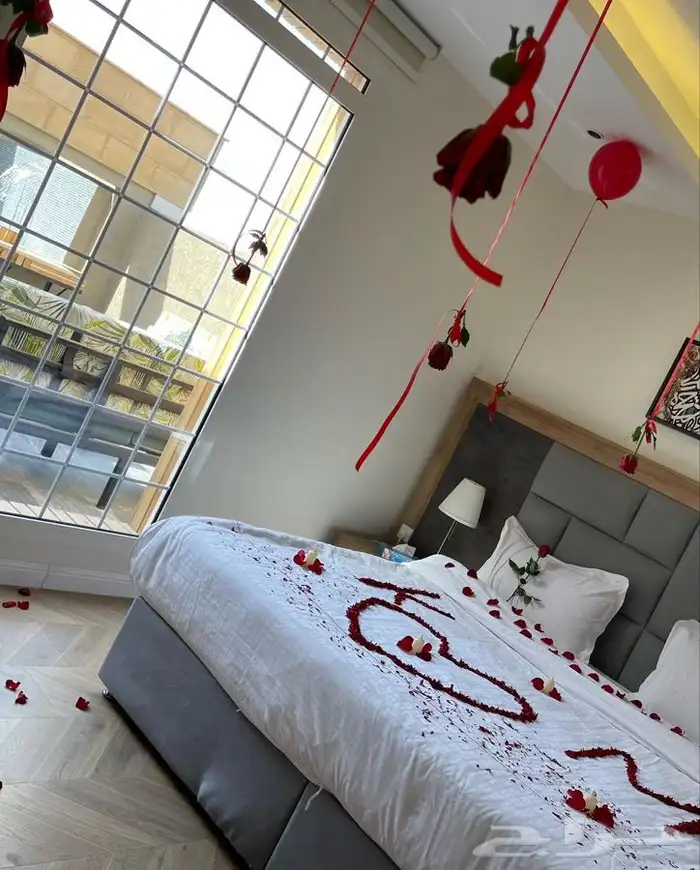 تنسيق غرفة نوم عرسان 1