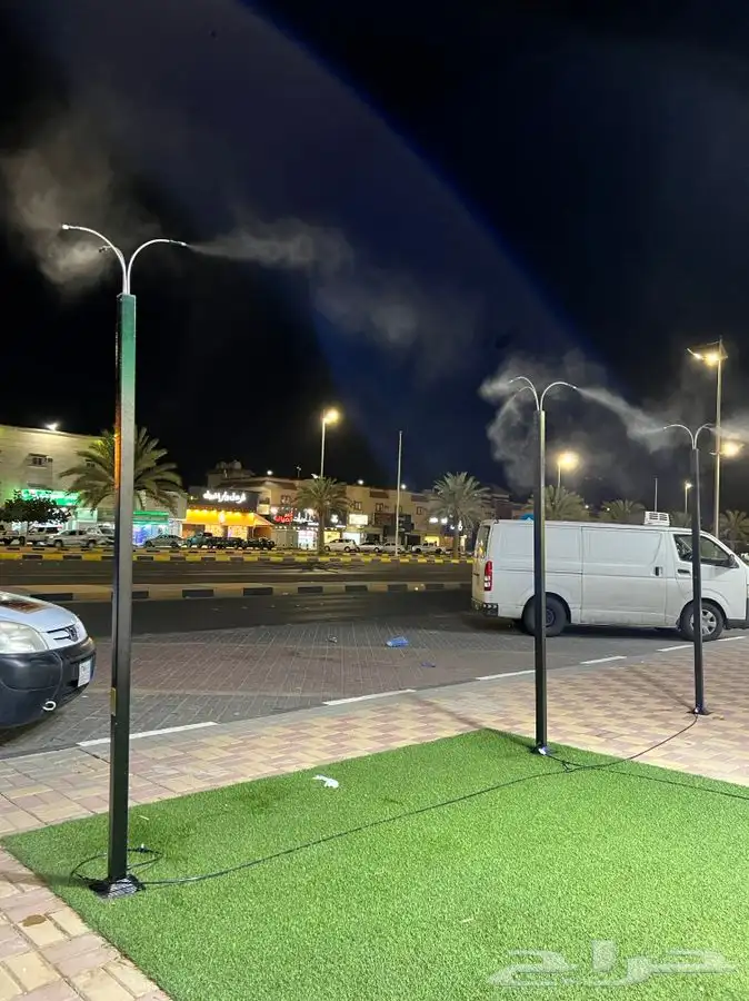 أجهزة رذاذ لتبريد الجو تماتيك مؤقت 12