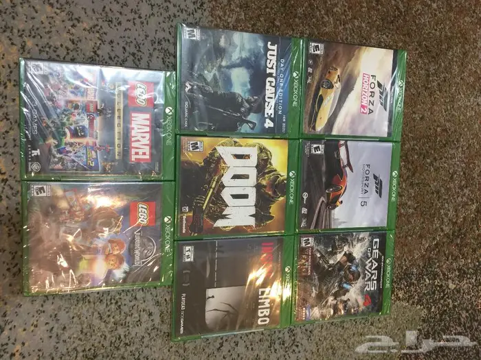 للبيع العاب اكس بوكس ون جديدة بقراطيسها 0