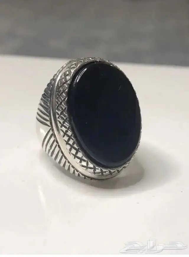 خاتم عقيق افريقي شفة العبد 1