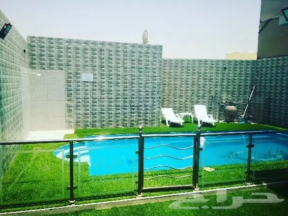 استراحة الفروسيه 3مسابح والعاب مائيه 4