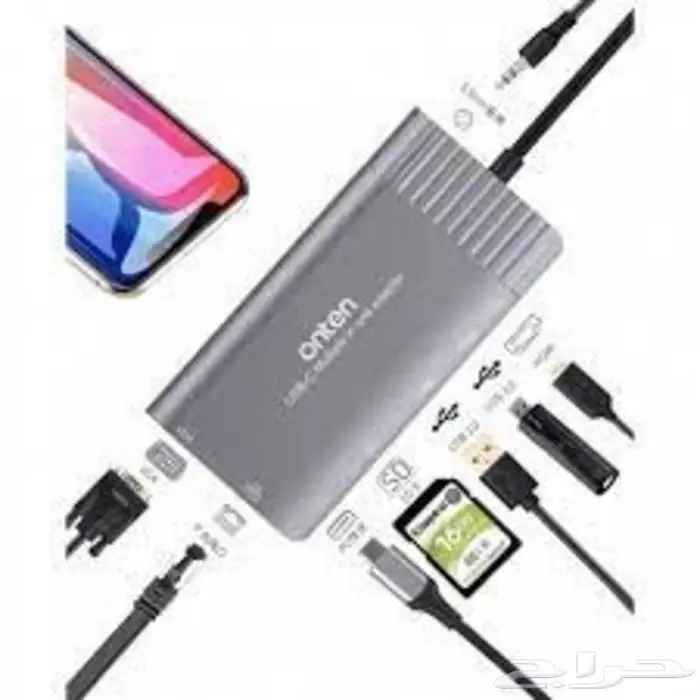 منصة تايب سي متعدد المنافذ والوظائف 2