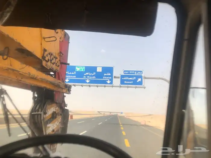 ايجار كرين 25 طن لتعديل التريلات في ظلم ونواحيها 2