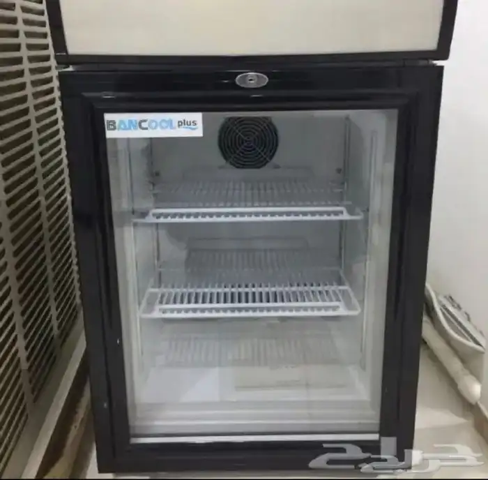 ثلاجات BANCOOL ميني باب زجاج 0