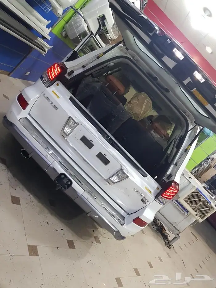 ترهيم وتعديل جيب لكزس LX570من 2008الى 2015 3