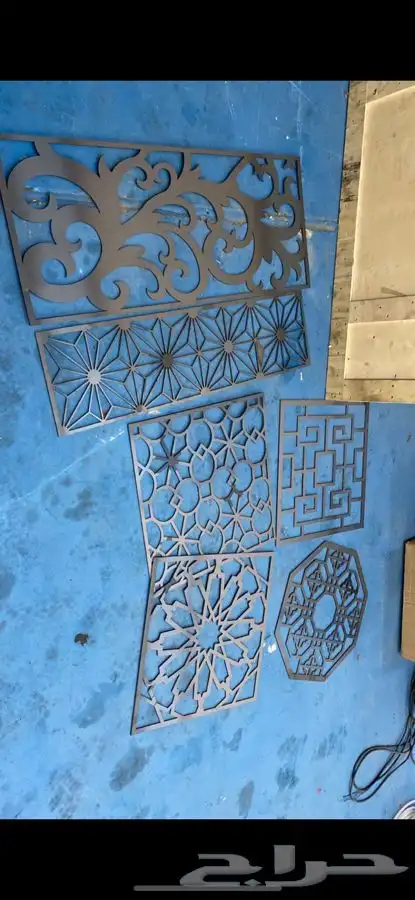 قص ليزر باحدث المكن لوحات اعلانيه حروف مضيئة واجهات كلادنج 57