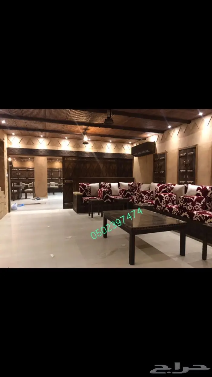 تفصيل طاولات وكراسي تراثيه مجالس تراثيه درايش 2