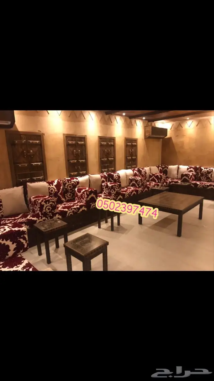 تفصيل طاولات وكراسي تراثيه مجالس تراثيه درايش 4