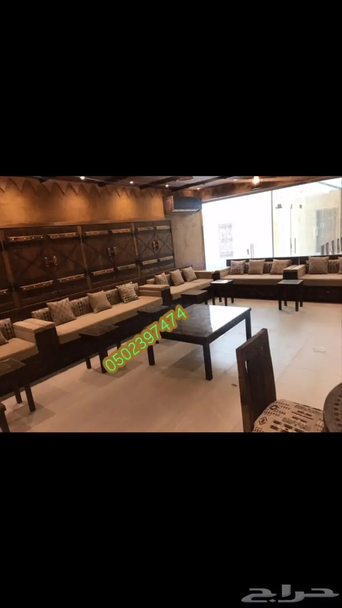 تفصيل طاولات وكراسي تراثيه مجالس تراثيه درايش 7
