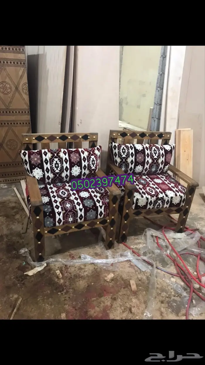 تفصيل طاولات وكراسي تراثيه مجالس تراثيه درايش 31