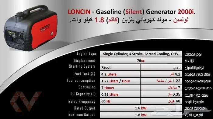 مولدات كهرباء لونسن 11