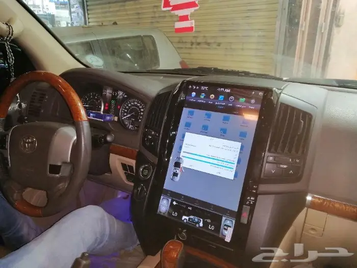 شاشه جيب لاندكروزرVXR GXR 2008_2015 تسلاء 16انش 4