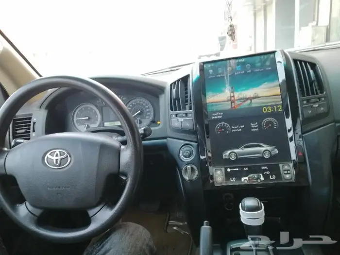 شاشه جيب لاندكروزرVXR GXR 2008_2015 تسلاء 16انش 5