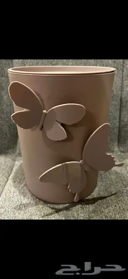 سلة نفايات بلاستيك ( جديدة) باقي 1 2