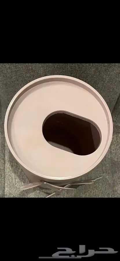 سلة نفايات بلاستيك ( جديدة) باقي 1 3