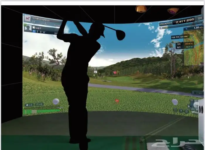 لعبة الجولف 3D الواقعية   توريد وتركيب وضمان بعد البيع 3