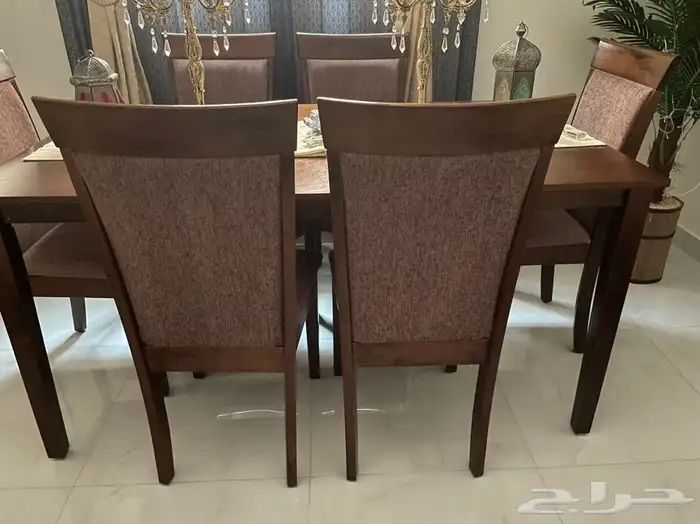 طاولة وكراسي سفرة 0
