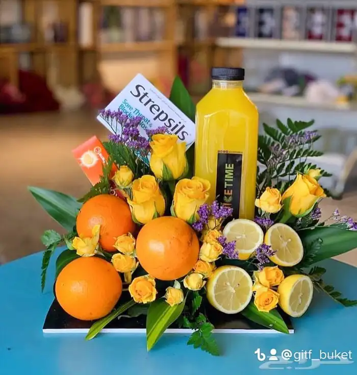 باقات فواكه وورد هدايا فوريه يوجد تمارا 0