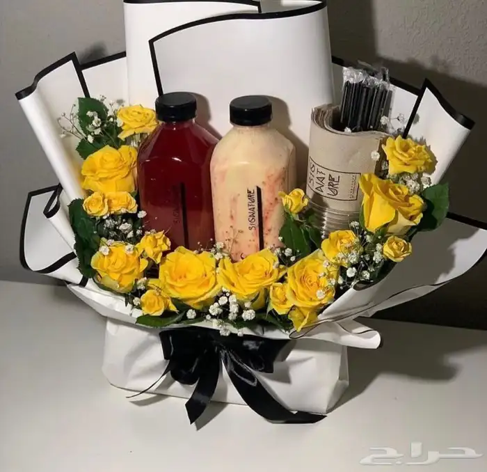 باقات فواكه وورد هدايا فوريه يوجد تمارا 34