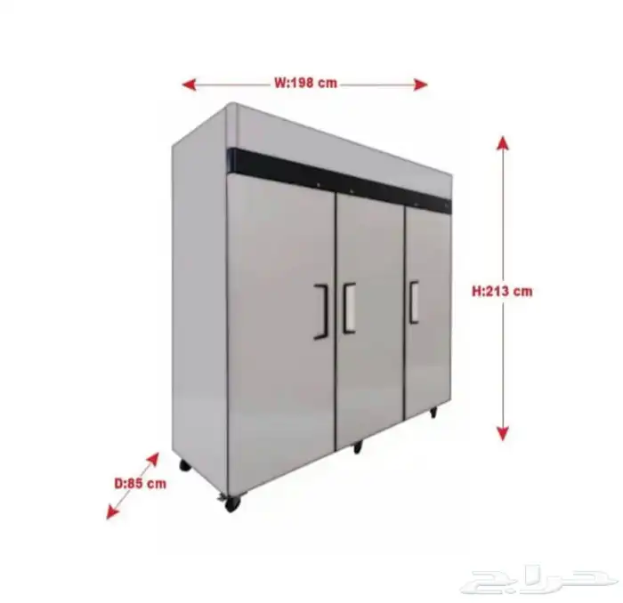 ثلاجات وفريزرات BANCOOL استيل باب مغلق 5