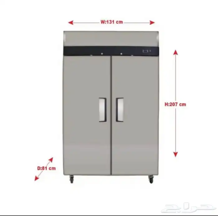 ثلاجات وفريزرات BANCOOL استيل باب مغلق 3