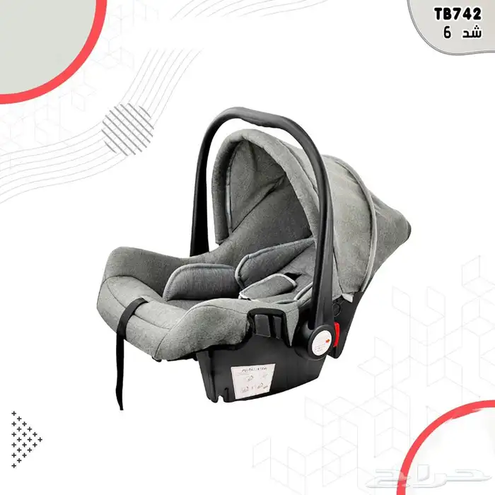 كرسي سيارة وعربية ومشايةوالعاب اطفال متنوعة 6