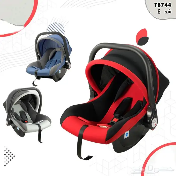 كرسي سيارة وعربية ومشايةوالعاب اطفال متنوعة 4