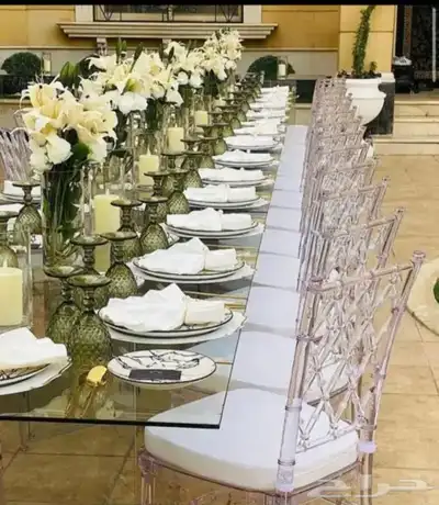 تاجيرطاولات طعام الدرعيه تاجير جلسات شعبيه الدرعيه0531512813 3