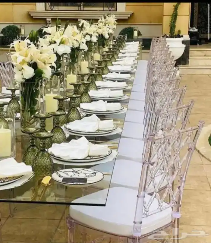 تاجيرطاولات طعام الدرعيه تاجير جلسات شعبيه الدرعيه0531512813 3