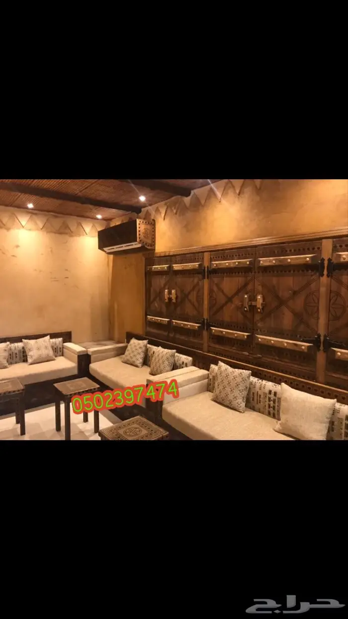 مجالس تراثية ابواب شبابيك تراث 10
