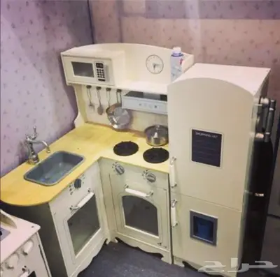 مطابخ أطفال وبيوت دمى خشبي 25