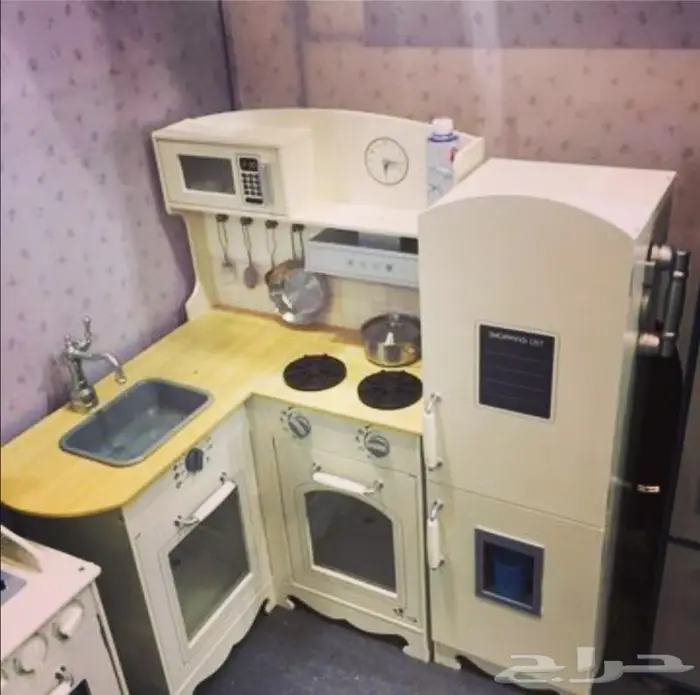 مطابخ أطفال وبيوت دمى خشبي 25
