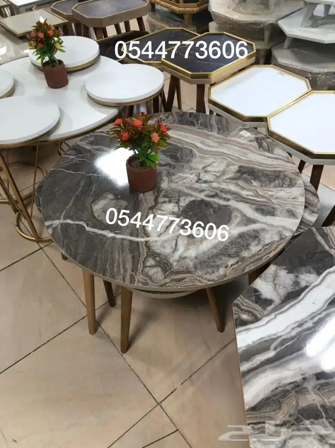 طاولات مجلس بجميع الانواع 17