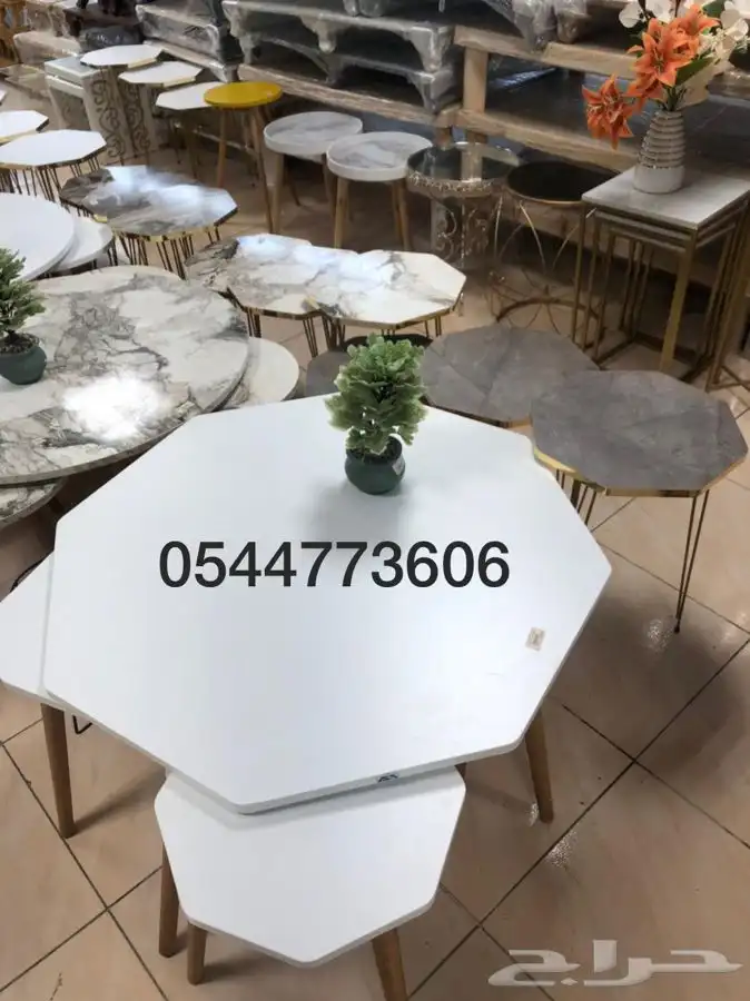 طاولات مجلس بجميع الانواع 9