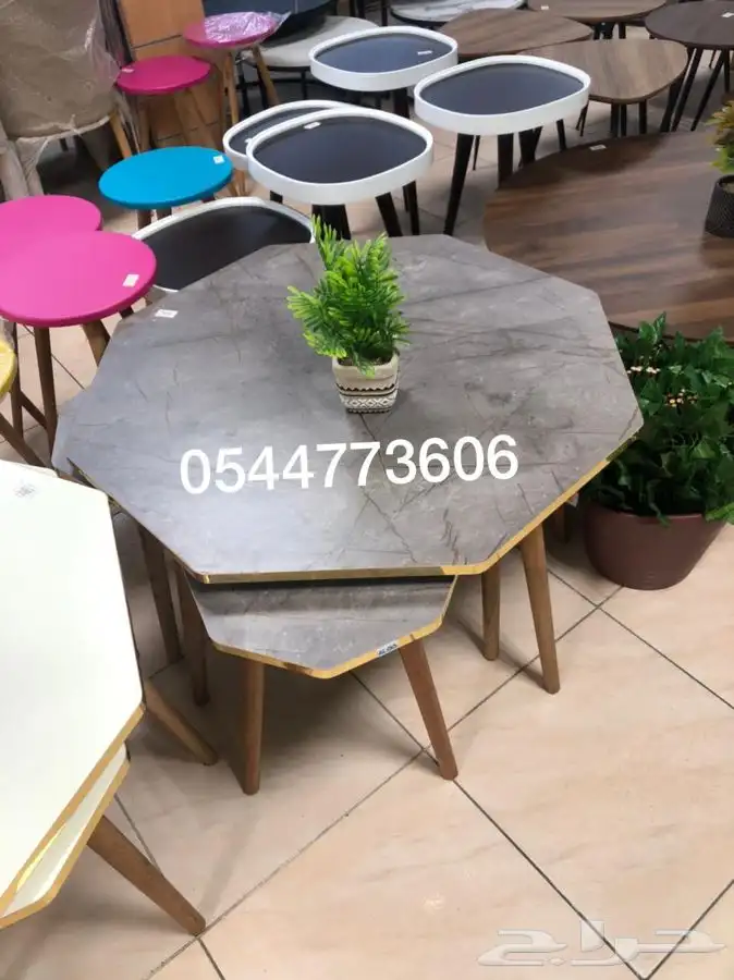 طاولات مجلس بجميع الانواع 45