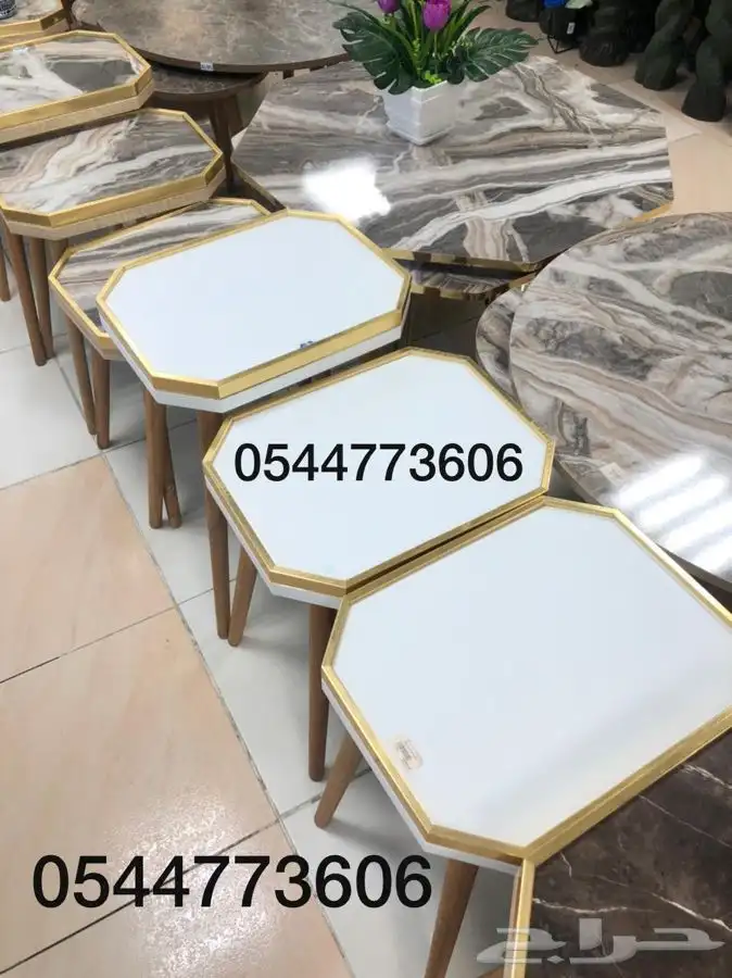 طاولات مجلس بجميع الانواع 21