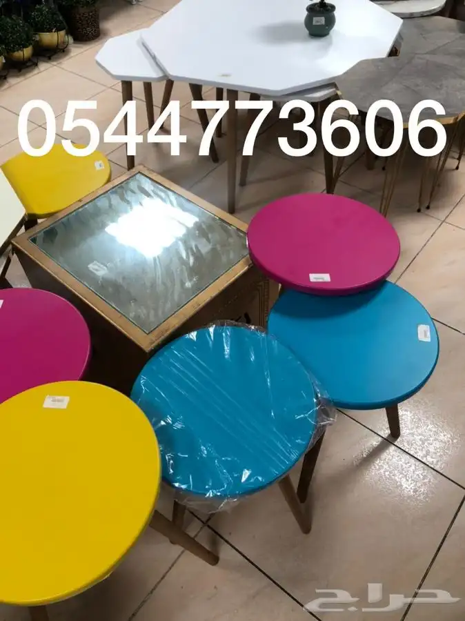 طاولات مجلس بجميع الانواع 42