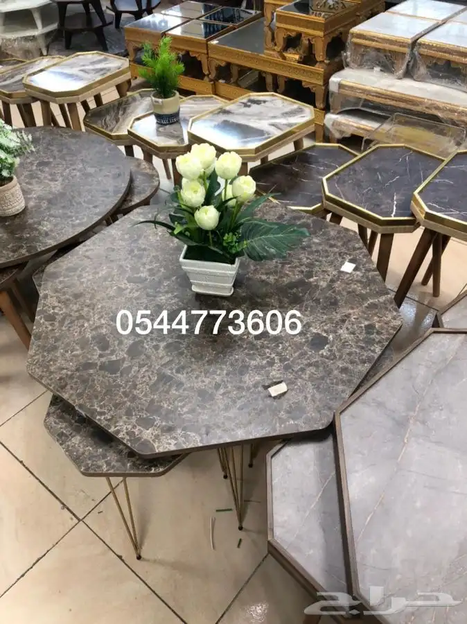 طاولات مجلس بجميع الانواع 14
