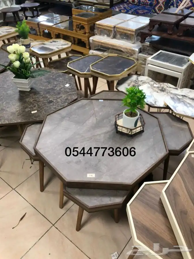 طاولات مجلس بجميع الانواع 15