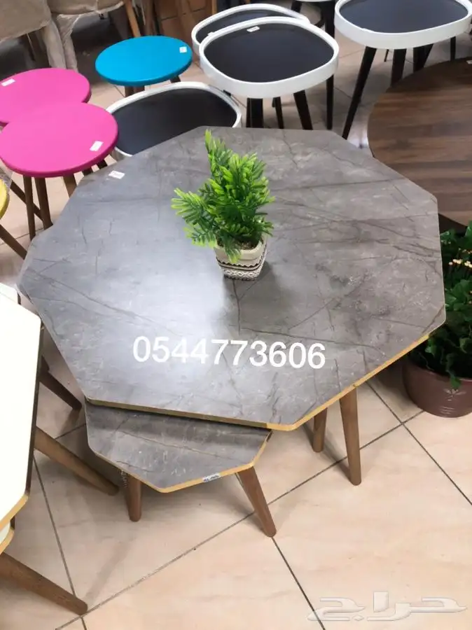 طاولات مجلس بجميع الانواع 48