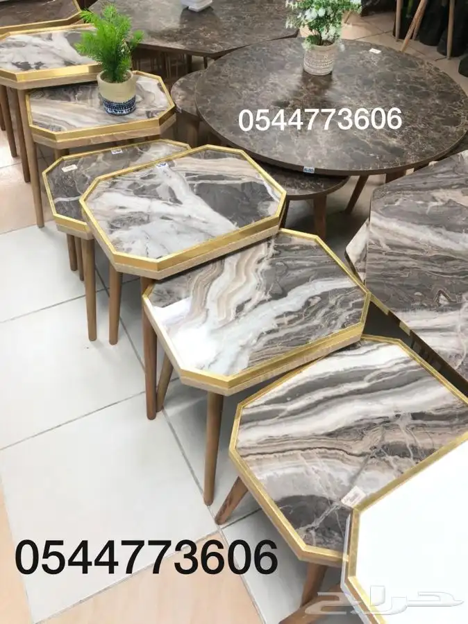 طاولات مجلس بجميع الانواع 26