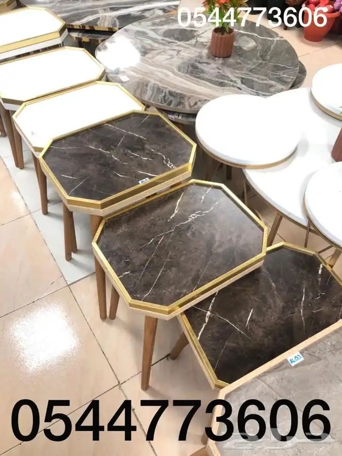 طاولات مجلس بجميع الانواع 22