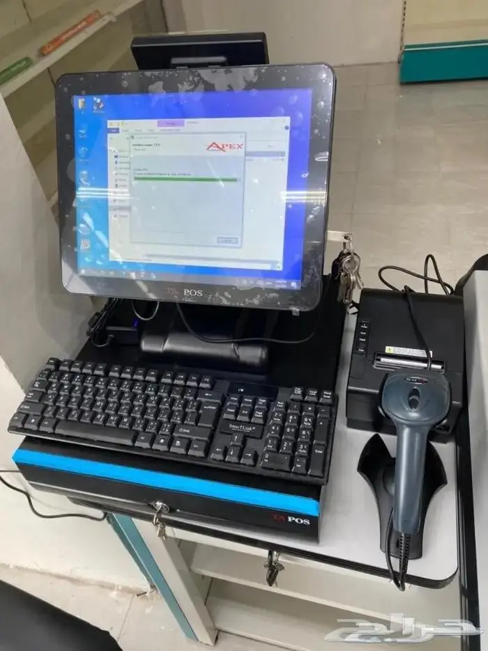 كاشير تموينات خضار محامص مطعم مقهي بوفيه 1